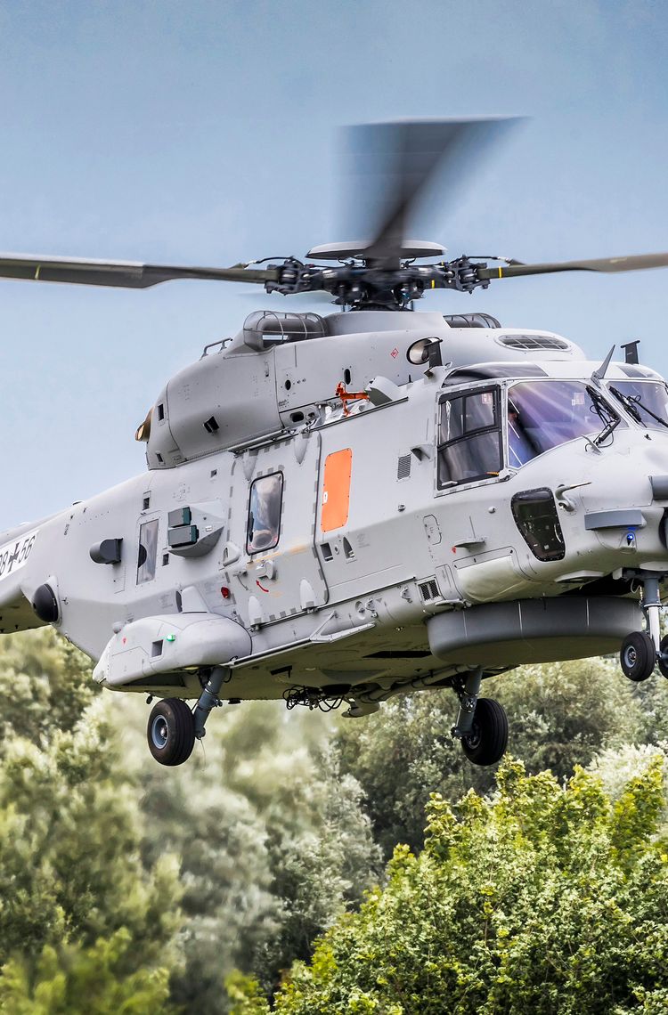 NH90 Sea Lion second prototype in flight NH90 Sea Lion second prototype in flight
