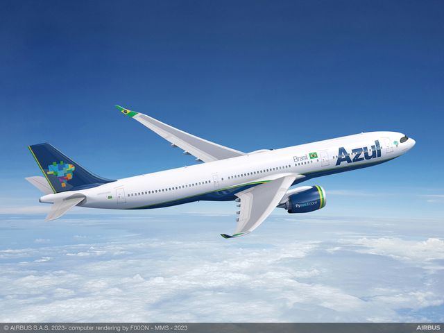 A330neo in Azul Linhas Aereas livery A330neo in Azul Linhas Aereas livery