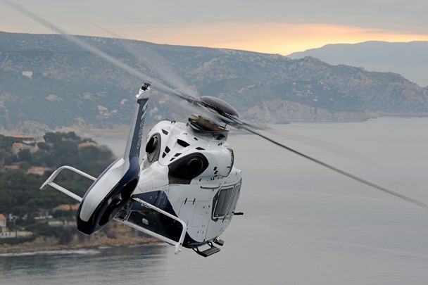 The variety and versatility of Airbus Helicopters’ range on display at Helitech 2017