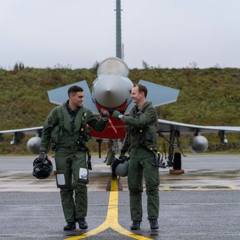 Spanish and German Eurofighters secure Baltic skies 02 Spanish and German Eurofighters secure Baltic skies 02