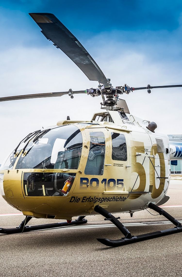 A pioneer of modern helicopter technology: the BO105 celebrates its 50th birthday A pioneer of modern helicopter technology: the BO105 celebrates its 50th birthday