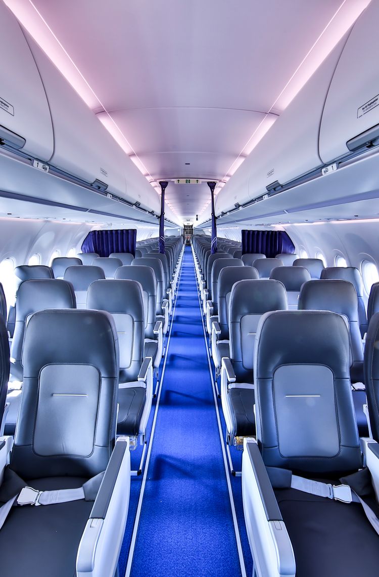 A321neo DLH lufthansa - Airspace cabin A321neo DLH lufthansa - Airspace cabin