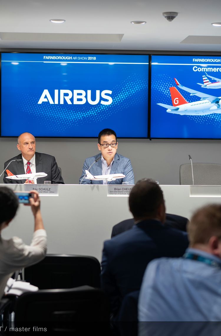 Goshawk Aviation announcement - FIA2018 - Day 01 Goshawk Aviation announcement - FIA2018 - Day 01