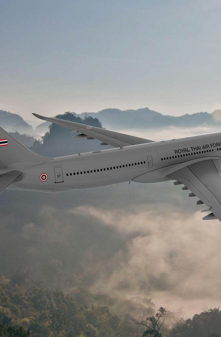 A330 MRTT+ Royal Thai Air Force Artist view (3D Render) A330 MRTT+ Royal Thai Air Force Artist view (3D Render)