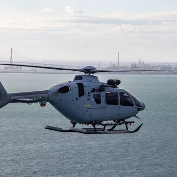 Armada, Spain H135M Navalisation trials Armada, Spain H135M Navalisation trials