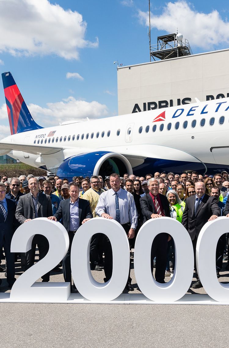 12,000th Airbus jetliner is delivered to Delta Air Lines 12,000th Airbus jetliner is delivered to Delta Air Lines