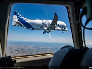 BelugaXL first flight BelugaXL first flight