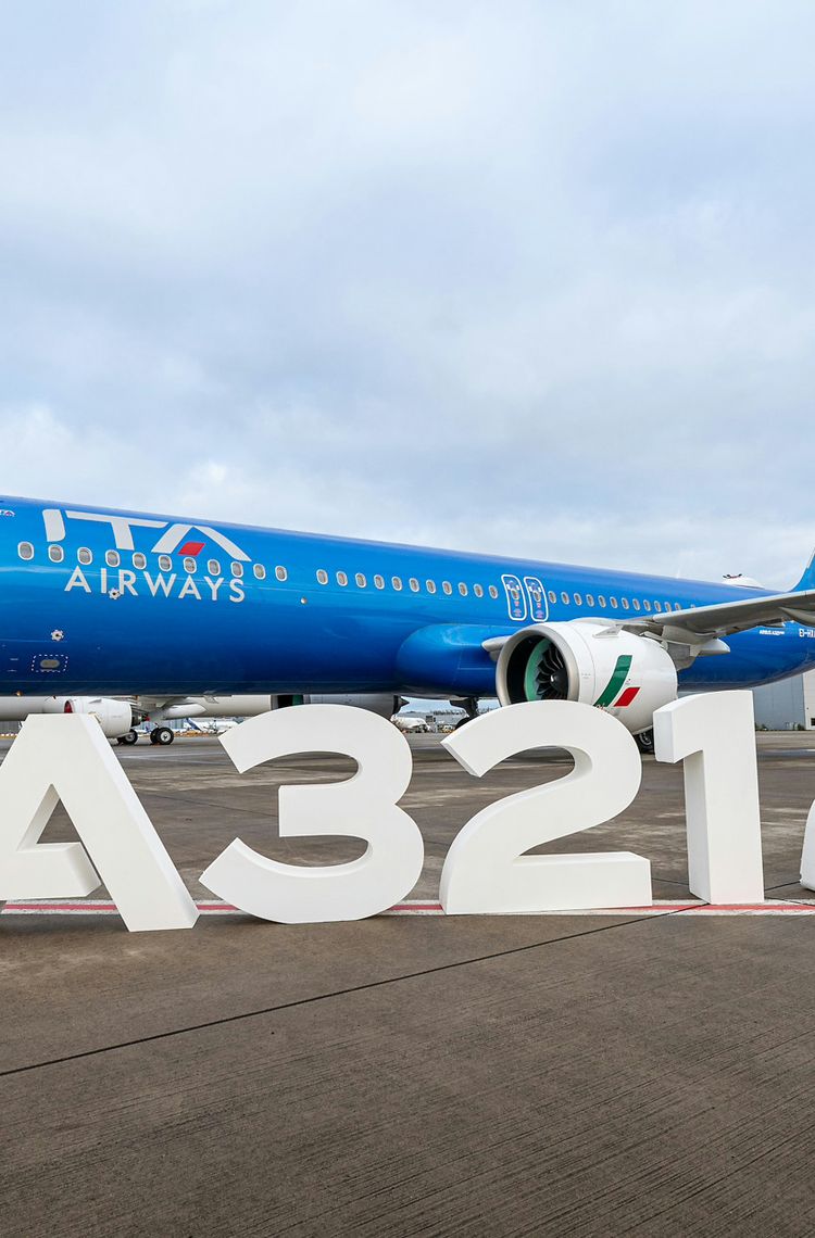 ITA Airways - First A321neo delivery in Hamburg ITA Airways - First A321neo delivery in Hamburg