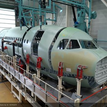 A321 XLR manufacturing - Fuselage close up A321 XLR manufacturing - Fuselage close up