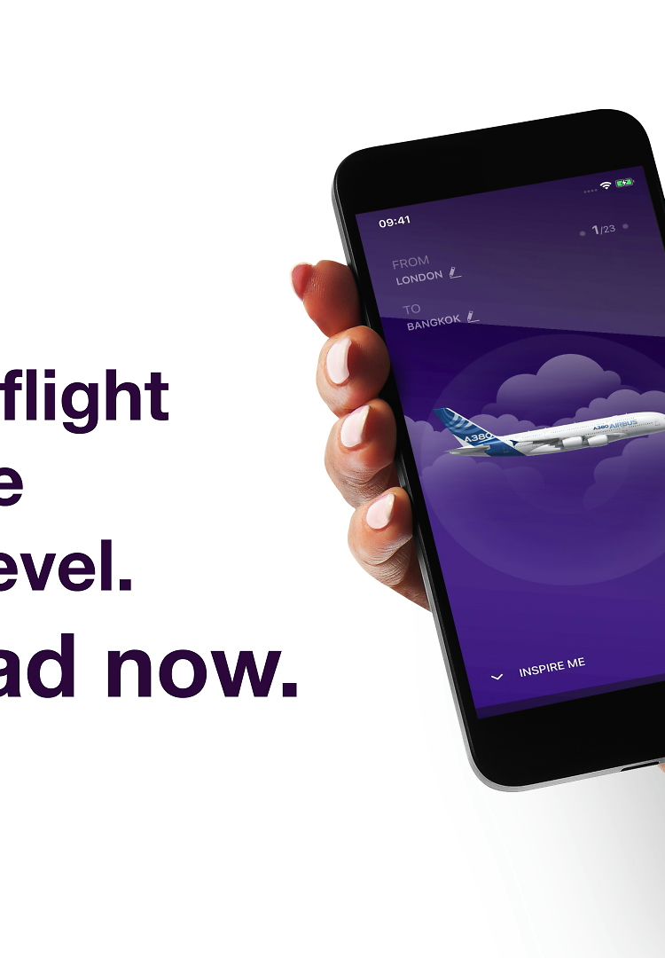 iflyA380 app screen 1 iflyA380 app screen 1