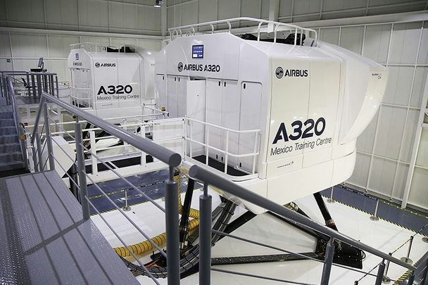 Mexico training centre A320 simulators