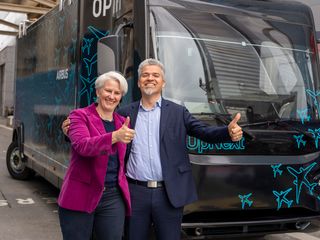 Sabine Klauke and Michael Augello at VivaTech Paris 2024    Sabine Klauke and Michael Augello at VivaTech Paris 2024