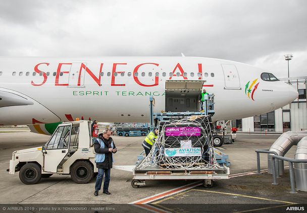 Humanitarian action by Airbus Foundation with Air Senegal