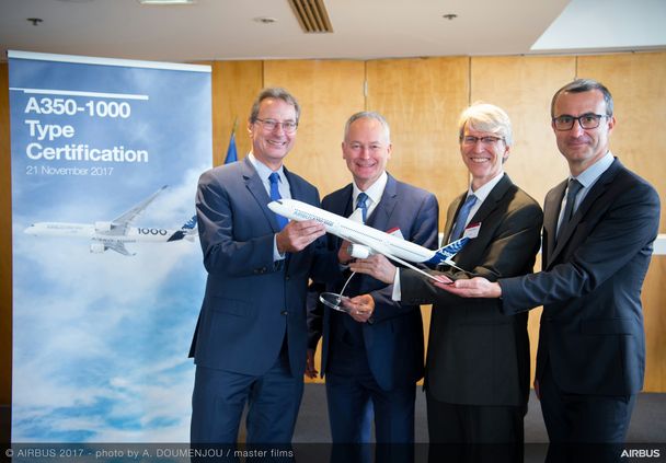 A350-1000 Type Certification Signature A350-1000 Type Certification Signature