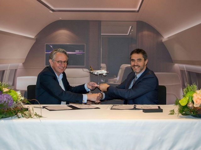 Fokker Services group agreed to the partnership Fokker Services group agreed to the partnership