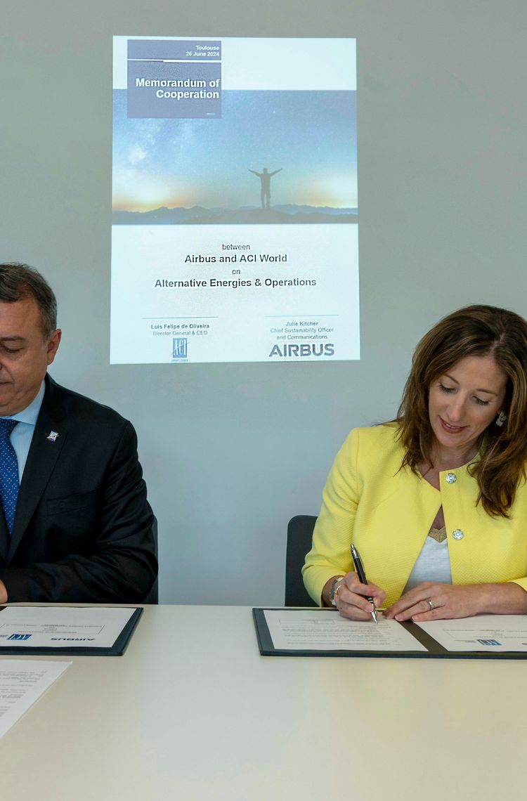 Cooperation agreement with ACI World signature ceremony Cooperation agreement with ACI World signature ceremony