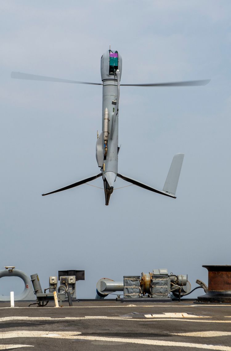 USS Paul Hamilton IMX23 Operations, Copyright © Petty Officer 2nd Class Elliot Schaudt Flexrotor launch off of the USS Paul Hamilton, Copyright © Petty Officer 2nd Class Elliot Schaudt