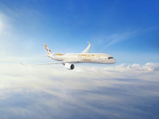 Etihad Airways A350F freighter Etihad Airways A350F freighter