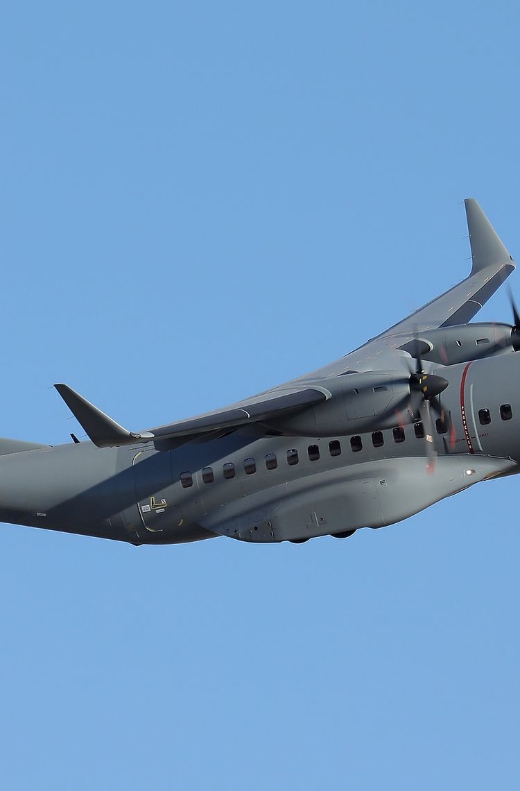 C295 in-flight C295 in-flight