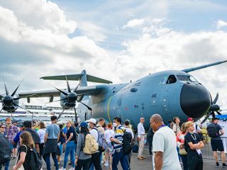 FIA Airshow 2024 - Airbus static display overview FIA Airshow 2024 - Airbus static display overview