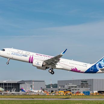 A321XLR, second test aircraft first flight A321XLR, second test aircraft first flight