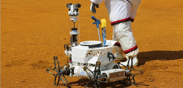YEMO micro-rover, developed by the German Research Center for Artificial Intelligence (DFKI)
