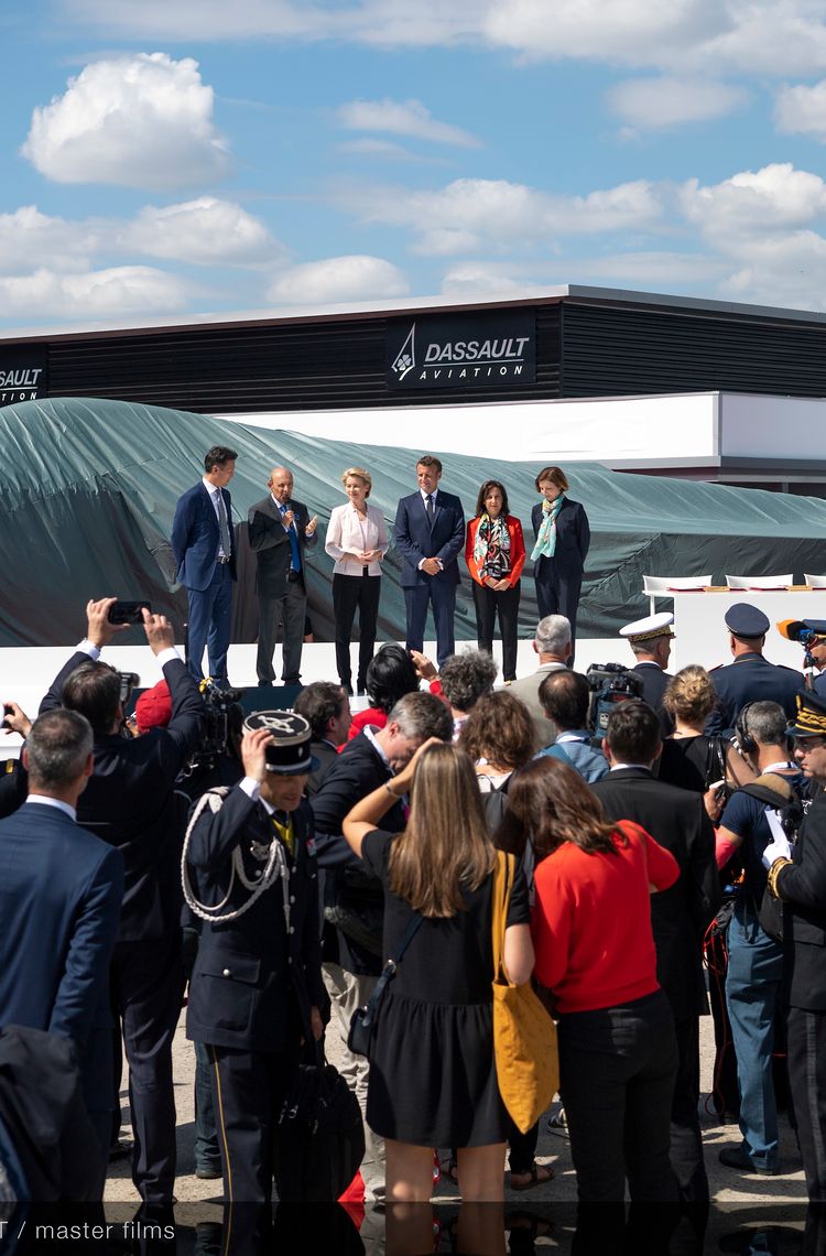 Dassault Aviation and Airbus new fighter revealing at Paris Airshow 2019 - Day 1 Dassault Aviation and Airbus new fighter revealing at Paris Airshow 2019 - Day 1