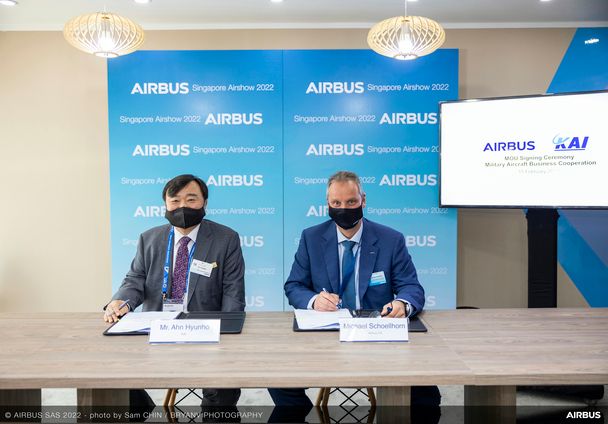 Singapore Airshow 2022 - Airbus Helicopters and Kai signature 