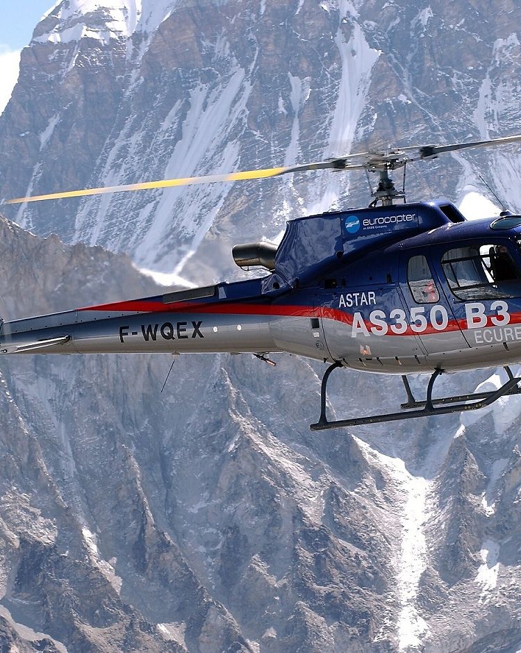 Airbus H125 helicopters operating on the roof of the world Airbus H125 helicopters operating on the roof of the world