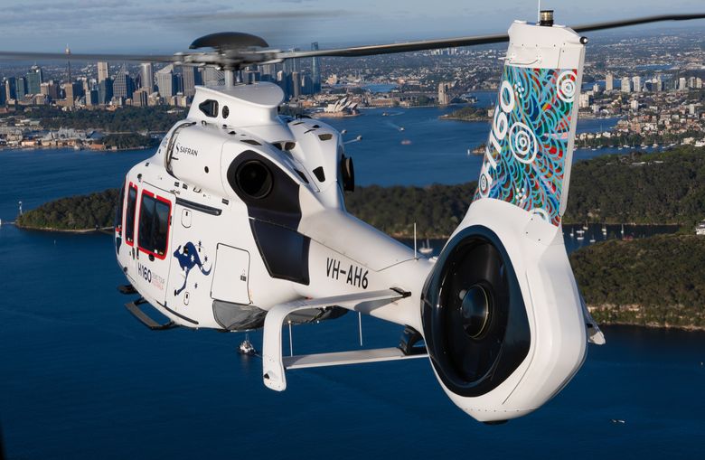 Airbus H160 during demo tour in Australia Airbus H160 during demo tour in Australia