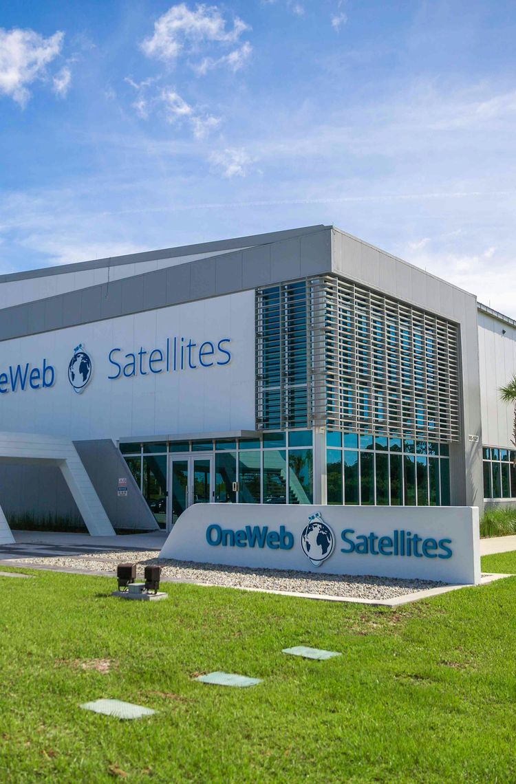 One Web Satellites FAL Outside - Copyright One web satellites One Web Satellites FAL Outside - Copyright One web satellites