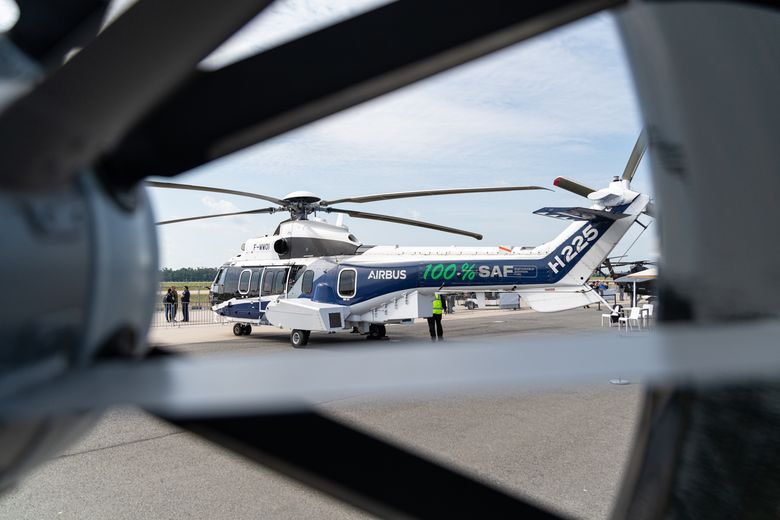 ILA 2024 - H225 powered by sustainable aviation fuel  ILA 2024 - H225 powered by sustainable aviation fuel