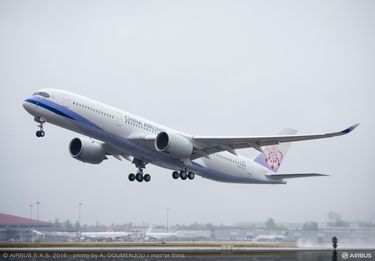 China Airlines’ A350 XWB_first flight China Airlines’ A350 XWB_first flight