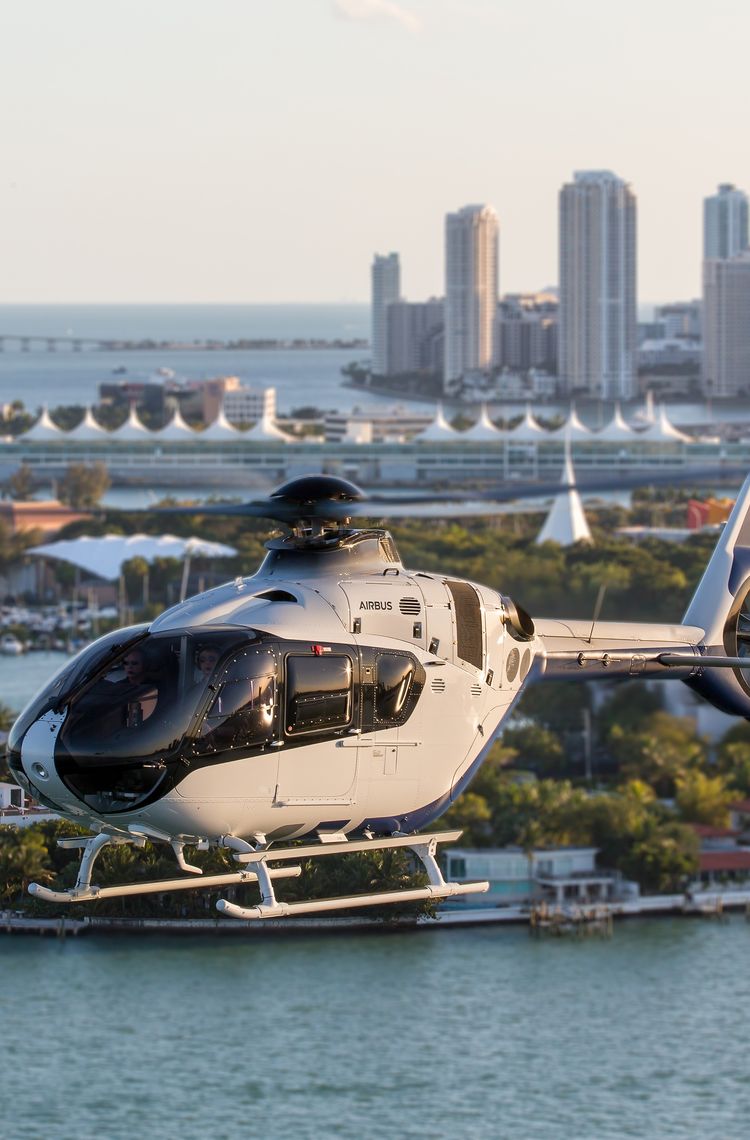 H135 in flight H135 in flight