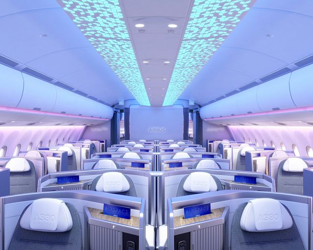 A330neo enhanced Airspace cabin A330neo enhanced Airspace cabin