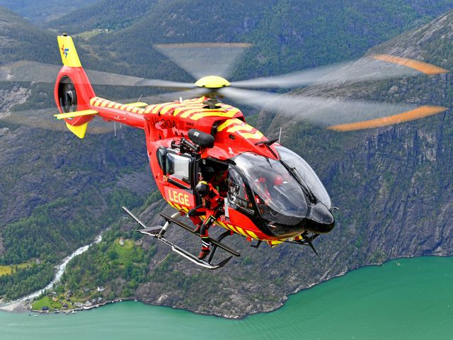 Norwegian Air Ambulance's Airbus H145 Norwegian Air Ambulance's Airbus H145