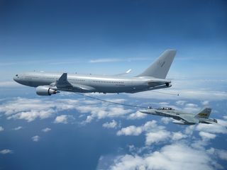 A330 MRTT Refuelling F-18 A330 MRTT Refuelling F-18
