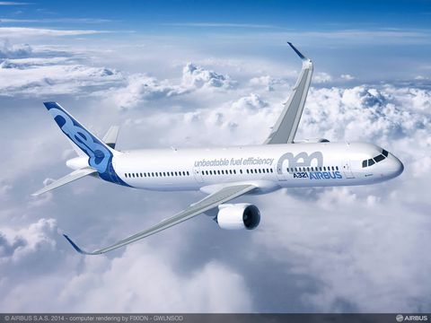 A321neo PW AIRBUS IN FLIGHT