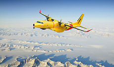 C295 flyning over mountains C295 flyning over mountains