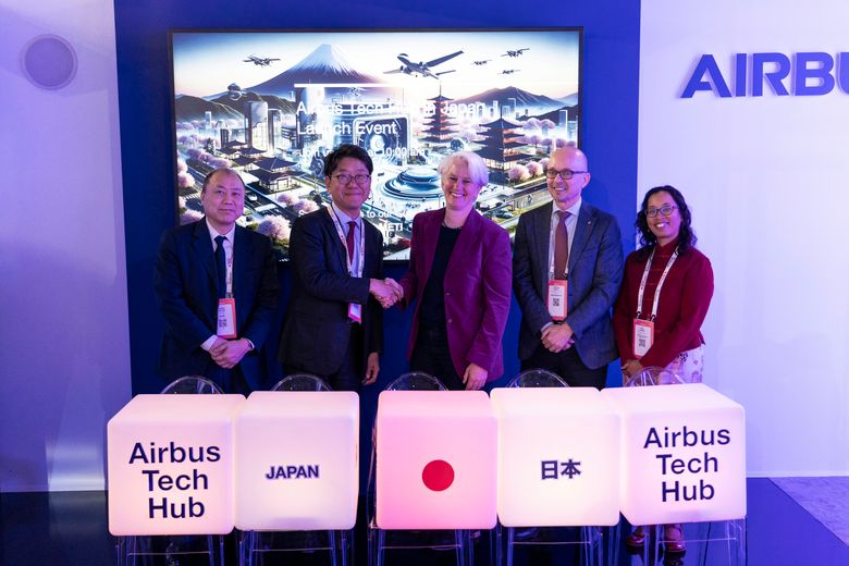 Airbus Tech Hub in Japan Press conference   Airbus Tech Hub in Japan Press conference
