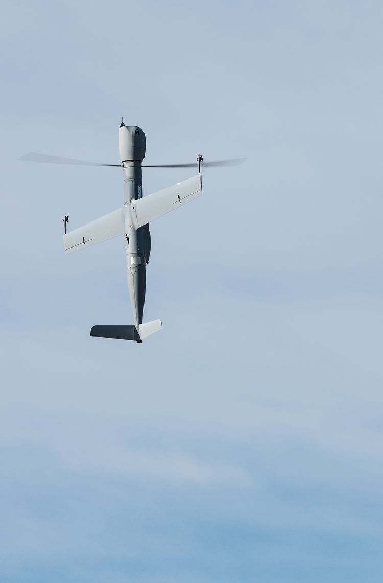 Airbus Flexrotor in flight Airbus Flexrotor in flight