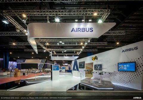 Singapore Airshow 2022 - Airbus chalet 