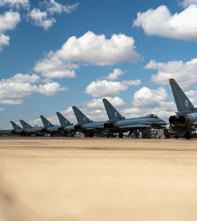 German Eurofighters in Pitch Black 2024 German Eurofighters in Pitch Black 2024