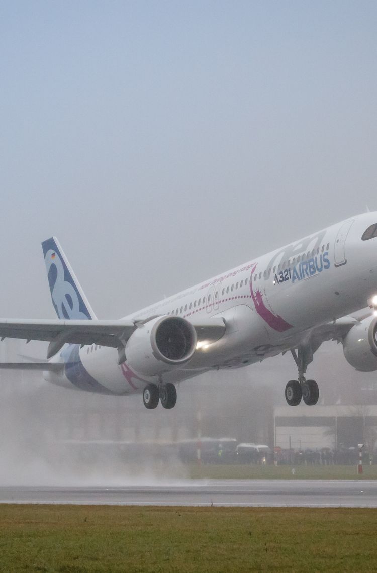 A321LR First Flight Take Off A321LR First Flight Take Off