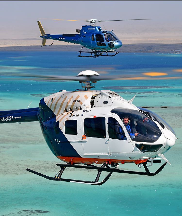 THC's H125 and H145 in flight THC's H125 and H145 in flight