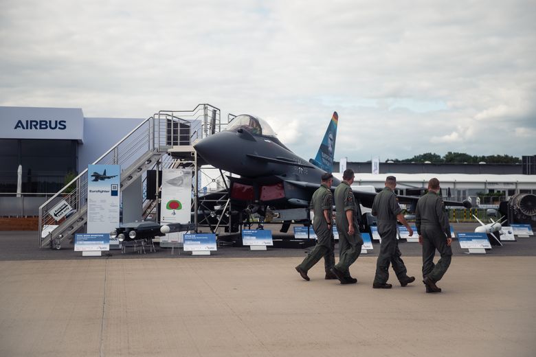ILA 2024 - Eurofighter on static display   ILA 2024 - Eurofighter on static display