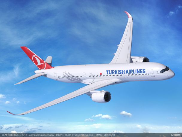 A350 900 RR Turkish Airlines