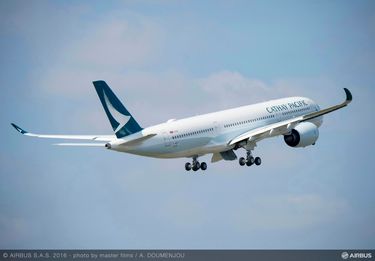 Cathay Pacific Airways_A350-900 first flight 1 Cathay Pacific Airways_A350-900 first flight 1