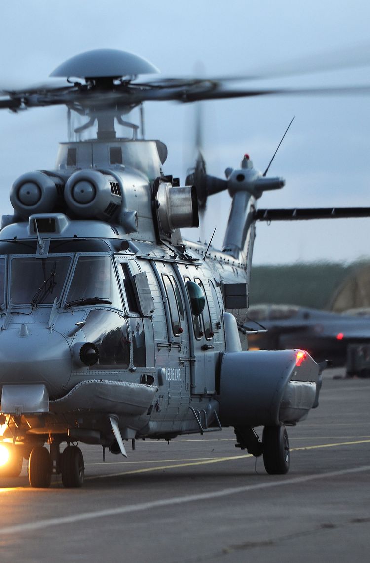 H225M on ground H225M on ground