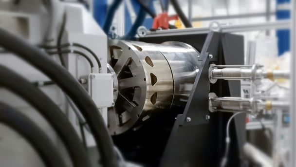 The ASCEND powertrain drove this superconducting electric motor